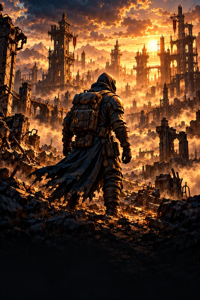 Titan Craft / Fallout MC concept illustration