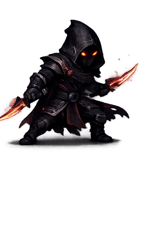 Titan Realms Shadow Exile character illustration